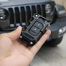 RT-TCZ Key Fob Cover Case Holder Shell for 2018+ Jeep Wrangler JL JLU JT