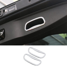 For 2014-2018 Jeep Cherokee 2x Rear Trunk Bezel Handle Grab Cover Trim Ring RT-TCZ