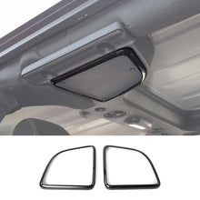RT-TCZ Car Roof Speaker Cover Frame Trim Interior Accessories for Jeep Wrangler JK JKU 2015-2017