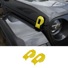 For 2018+ Jeep Wrangler JL JLU & Gladiator JT Hood Latch Lock Catch Brackets Cover Trim RT-TCZ