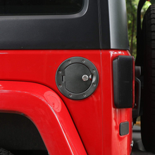RT-TCZ for 2007-2018 Jeep Wrangler JK & Unlimited Gas Cap Cover Locking Fuel Filler Door Cover, Sport Sahara Rubicon X, Black freeshipping - RT-TCZ