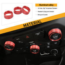 RT-TCZ Air Condition Audio CD Adjustment Button Cover Trim For Jeep Renegade 2018+