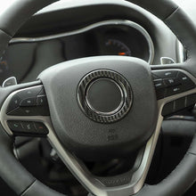 For 2014+ Jeep Grand Cherokee Interior Steering Wheel Trim Ring Bezel Cover RT-TCZ