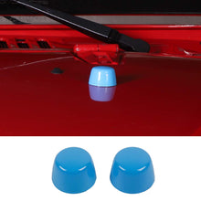 For 2007-2018 Jeep Wrangler JK Engine Hood Rubber Head Decor Cover Trim RT-TCZ