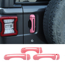 For 2018+ Jeep Wrangler JL 2-Door Exterior Door &Tailgate Handle Cover Trim Shell RT-TCZ