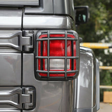 For 2018+ Jeep Wrangler JL 2PCS Rear Tail Light Lamp Guard Trim Protector Cover Black RT-TCZ