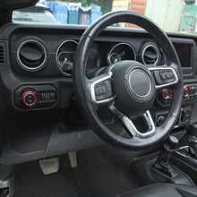 For 2018+ Jeep Wrangler JL JLU & 2020+ Gladiator JT Air Conditioner & Headlight Switch Knob Trim Aluminum Alloy RT-TCZ