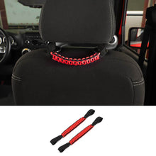 For Jeep Wrangler CJ YJ TJ JL JLU JK JKU Headrest Grab Handles Rear Seat Grip Handles Car Seat Roll Bars RT-TCZ
