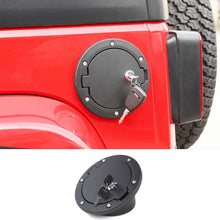 For 2007-2017 Jeep Wrangler JK Fuel Filler Door Gas Tank Cap Cover (Locking Type)