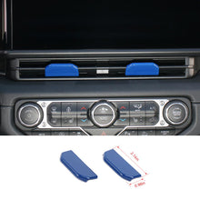 For 2024+ Jeep Wrangler JL/Gladiator JT Central Air Vent Outlet Adjust Cover Trim Decors RT-TCZ