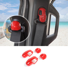 For 2018-2023 Jeep Wrangler JL JLU Interior Trim Full Set Available Separately Red RT-TCZ