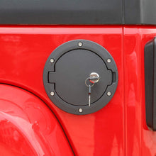 For 2007-2018 Jeep Wrangler JK Locking Gas Cap Cover Fuel Door