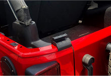 RT-TCZ Soft Top Rear Window Clips Retainer Brackets for 2007-2017 Jeep Wrangler JK JKU, Tailgate Bar Holders