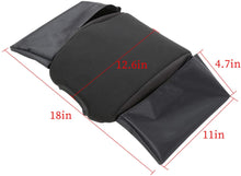For Jeep Wrangler JK JKU 2011-2018 Center Console Armrest Pad Cover with Storage Bag