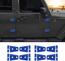 For 2007-2017 Jeep Wrangler JK JKU 4-Door Door Hinge Trim Cover ABS 8PCs RT-TCZ