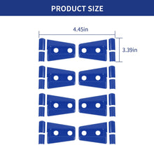 For 2007-2017 Jeep Wrangler JK JKU 4-Door Door Hinge Trim Cover ABS 8PCs RT-TCZ