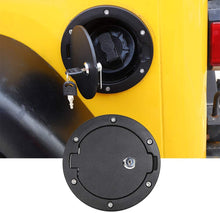 RT-TCZ Locking Gas Cap Cover Fuel Door for 1997-2006 Jeep Wrangler TJ