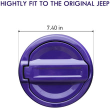 RT-TCZ Fuel Tank Gas Cap Decor Cover Trim for 2018+ Jeep Wrangler JL JLU, Purple RT-TCZ