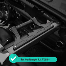 RT-TCZ Grab Roll Bar Handles Interior Accessories for Jeep Wrangler 2018+ JL JLU & 2020+ Jeep Gladiator JT Truck Black Aluminum Alloy