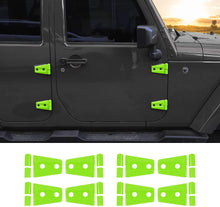 For 2007-2017 Jeep Wrangler JK JKU 4-Door Door Hinge Trim Cover ABS 8PCs RT-TCZ