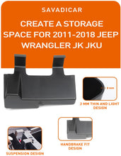 RT-TCZ Center Console Armrest Hanging Storage Box for 2011-2018 Jeep Wrangler JK JKU, Organizer Tray