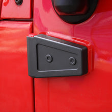 RT-TCZ Door Hinge Covers ABS Exterior Accessories for Jeep Wrangler JK JKU 2007-2018 Black