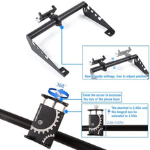 For 2007-2010 Jeep Wrangler JK JKU Dash Phone Holder Mount, Metal RT-TCZ