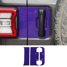 For 2018+ Jeep Wrangler JL JLU Tailgate Door Handle Panel Decor Cover Trim RT-TCZ