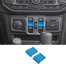 For 2018+ Jeep Wrangler JL JT Window Lift Switch Button Cover Trim RT-TCZ