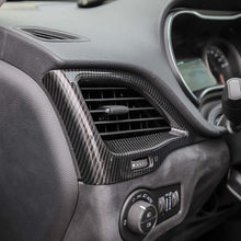 For 2019+ Jeep Cherokee Dashboard Side & Rear Air Vent Outlet Cover Trim Bezels RT-TCZ