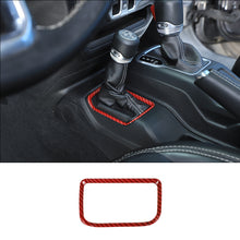 For 2018+ Jeep Wrangler JL & Gladiator JT Four-wheel Drive Gear Shift Panel Ring Cover Trim RT-TCZ