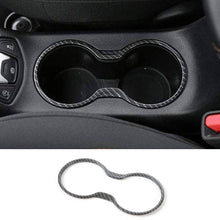 For 2017-2020 Jeep Compass Central Console Chrome Cover Water Cup Holder Trim RT-TCZ