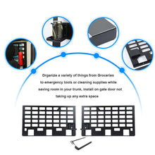 For 2018+ Jeep Wrangler JL 4-Door Rear Trunk Luggage Rack Cargo Shelf Holder Black 2PCS RT-TCZ