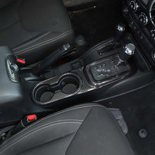 For 2011-2017 Jeep Wrangler JK JKU Center Console Armrest Cup Holder Gear Shift Trim RT-TCZ