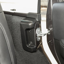 For 2018+ Jeep Wrangler JL JLU Rear Door Lock Protection Cover Protector Trim RT-TCZ