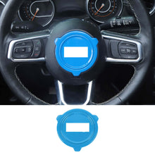 For 2018+ Jeep Wrangler JL JLU & Gladiator JT Car Steering Wheel Panel Decor Cover Trim RT-TCZ