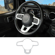 For 2018-2023 Jeep Wrangler JL JLU & Gladiator JT Car Steering Wheel Moulding Cover Trim Decor Frame RT-TCZ