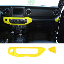 For 2018-2023 Jeep Wrangler JL JLU & Gladiator JT  Air Conditioning Switch Panel Cover Trim RT-TCZ
