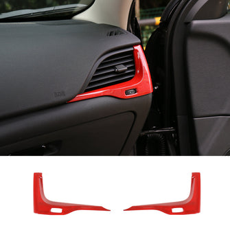 For 2014-2018 Jeep Cherokee Car Dashboard Left & Right Air Conditioning Vent Trim Cover RT-TCZ