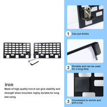 For 2018+ Jeep Wrangler JL 4-Door Rear Trunk Luggage Rack Cargo Shelf Holder Black 2PCS RT-TCZ