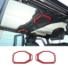 For 2018-2023 Jeep Wrangler JL JLU & Gladiator JT Top Roof Speaker Ring Trim Cover RT-TCZ