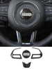 For Jeep Renegade 2015+ & Compass 2017+ 4x Steering Wheel Frame Trim Decor Cover RT-TCZ