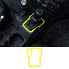 For 2018+ Jeep Wrangler JL JLU & Gladiator JT Gear Shift Panel Trim Cover Frame ABS RT-TCZ