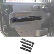 For 2007-2010 Jeep Wrangler JK Interior Door Armrest handle cover trim Decor RT-TCZ