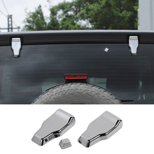 For 2018+ Jeep Wrangler JL Rear Tail Door Window Hinge & Rear Rain Wiper Nozzle Decorative Cover Trim RT-TCZ