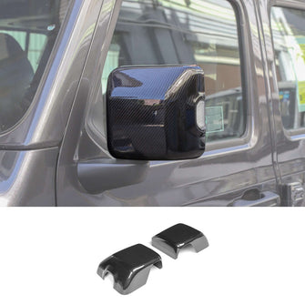 RT-TCZ Rearview Side Mirror Cover Trim with Turn Lights for 2018+ Jeep Wrangler JL JLU & Gladiator JT