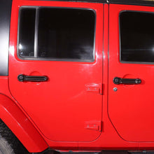 For 2007-2017 Jeep Wrangler JKU 4-Door Door Handle Cover Inserts & Tailgate Handle Cover Trim RT-TCZ