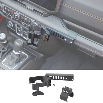 RT-TCZ For 2024+ Jeep Wrangler JL/Gladiator JT Multi-Function Drink Cup Phone Holder Stand Bracket Accessories