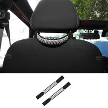 For Jeep Wrangler CJ YJ TJ JL JLU JK JKU Headrest Grab Handles Rear Seat Grip Handles Car Seat Roll Bars RT-TCZ