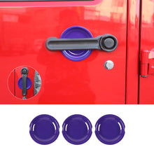 For 2007-2017 Jeep Wrangler JK Exterior Door Handle Bowl Cover Trim Decor RT-TCZ